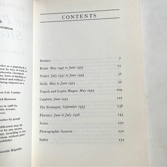 The Passionate Sightseer. By Bernard Berenson ISBN 0-500-27457-6 - Picture 3 of 5